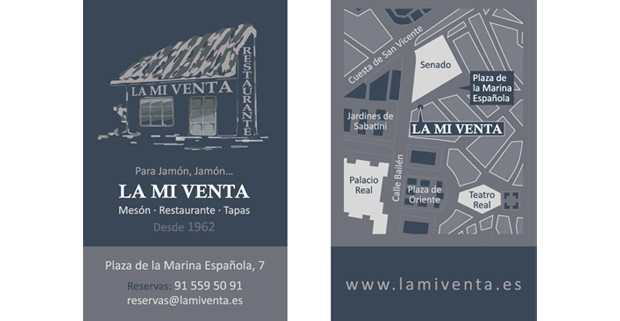 Tarjetas para La Mi Venta