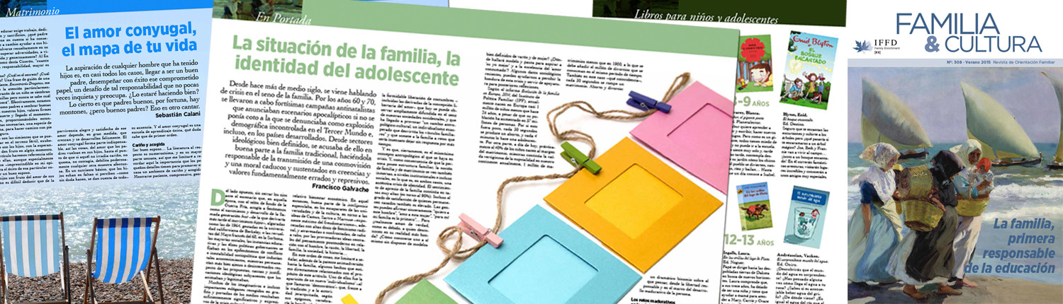 FAMILIAYCULTURA-diapo1 Diseño gráfico. Maquetación revista Familia y Cultura