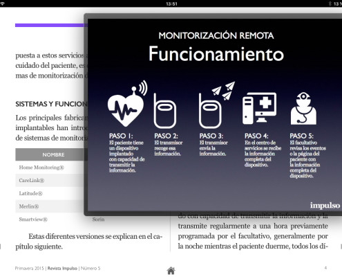 Impulso03 Revista Impulso. Revista para iPad Diseño web por Visual Thinking