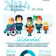 Infografía en cifras para Fundación Telefónica sobre el Programa de Voluntarios 2014