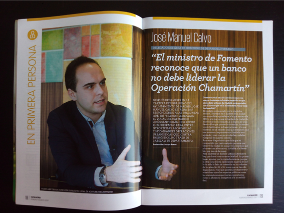 Rediseño de la Revista del CAF Madrid